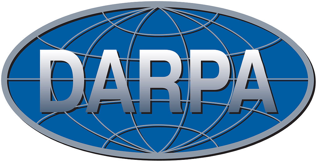 Logo for DARPA, the defense advanced research projects agency.